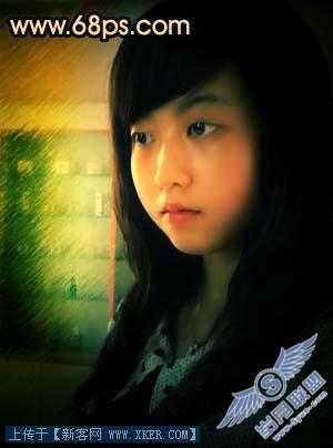Photoshop把人像处理成仿油画效果