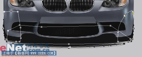 Photoshop超强鼠绘宝马轿车BMWM3(9)