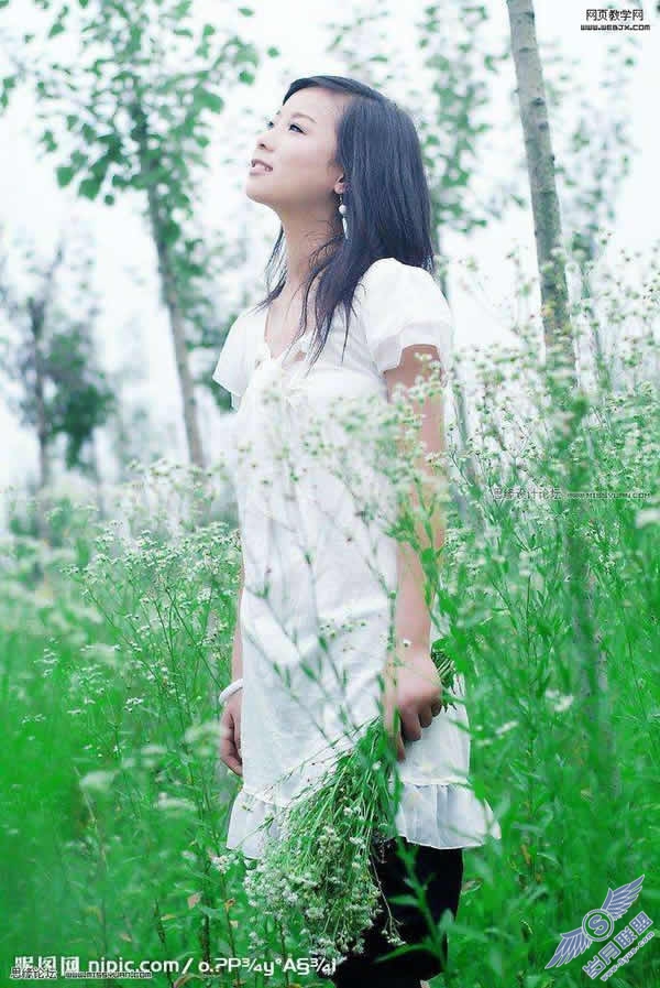 Photoshop照片处理:调出优美的中性灰色调