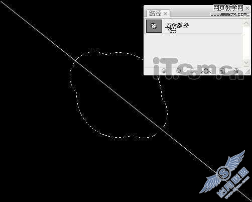 Photoshop绘制skype清新淡蓝色LOGO【图】_