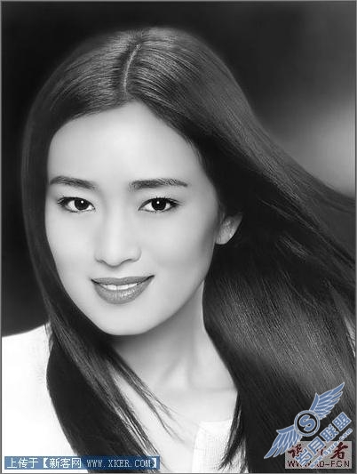 Photoshop把照片转为黑白素描画 Photoshop把照片转为黑白素描画