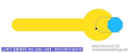 AI打造清新苹果风格图标_形状的建立_天极设计在线转载