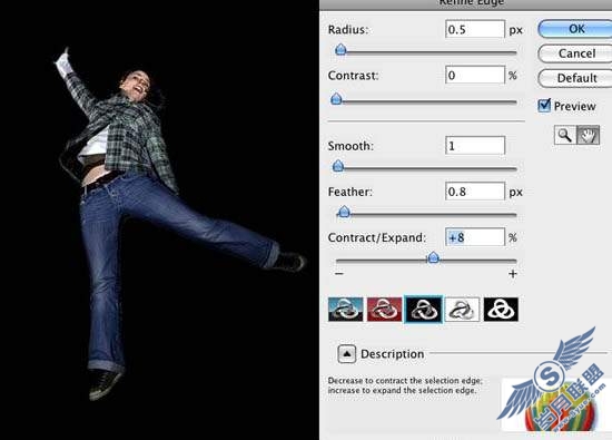 Photoshop制作绚丽的真人潮流插画