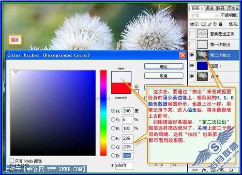 抽出滤镜快速勾出教复杂的物体