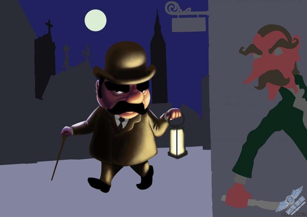 Photoshop设计制作3D卡通人物【图】_