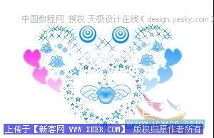 Photoshop制作精巧漂亮的闪图_天极设计在线整理转载