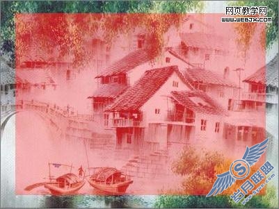 Photoshop照片处理教程:颓废边缘水彩画特效