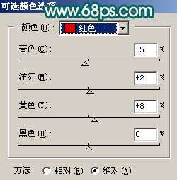 Photoshop照片处理:调出淡红色偏色照片流行效果_