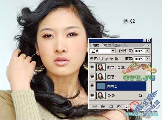 Photoshop用图层混合模式实现抠图
