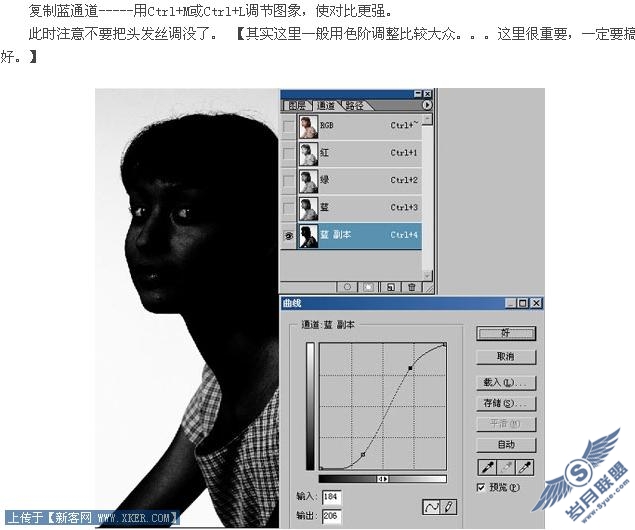 Photoshop通道抠图基础实例教程