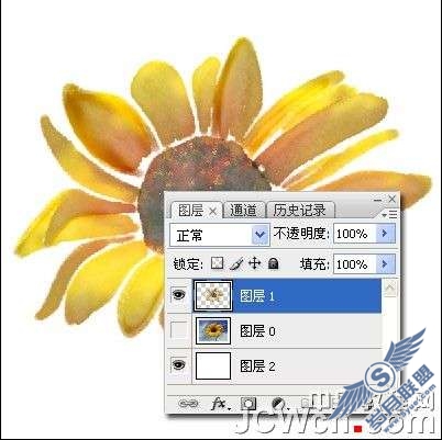 Photoshop图案图章工具制作印象派水彩画【图】_