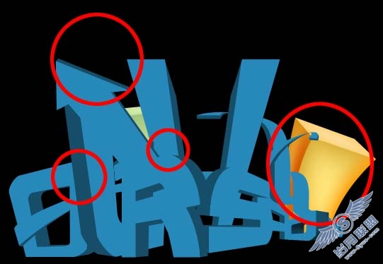Photoshop制作漂亮的3D潮流艺术壁纸
