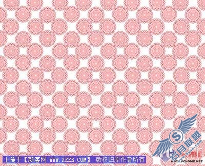 巧用Photoshop画笔制作四方连图案