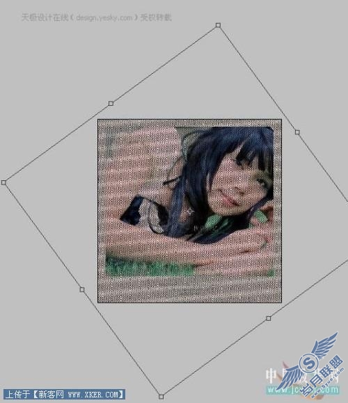 Photoshop另类抽丝法处理美女艺术照_天极设计在线整理_点击放大此图片