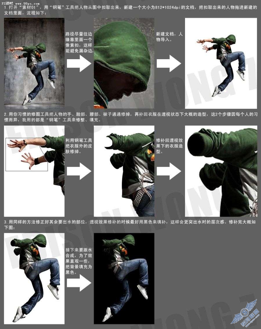 photoshop合成制作液体效果教程【图】_