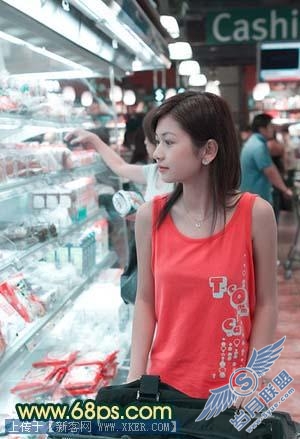 Photoshop调出照片的陈旧暖色调