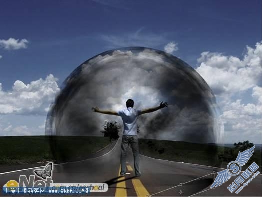 我是超人Photoshop打造冲击波效果(8)