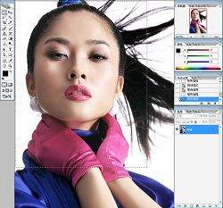 PhotoShop液化滤镜塑造完美的脸型教程