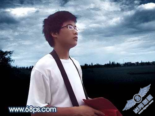 Photoshop给逆光人物照片简单调色