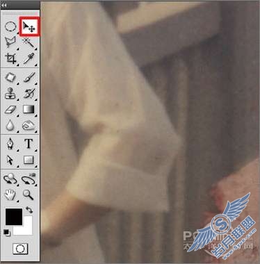 Photoshop<a href=http://www.syue.com/Digital/ target=_blank class=infotextkey>数码</a>暗房教程:修补破损的旧照片【图】_
