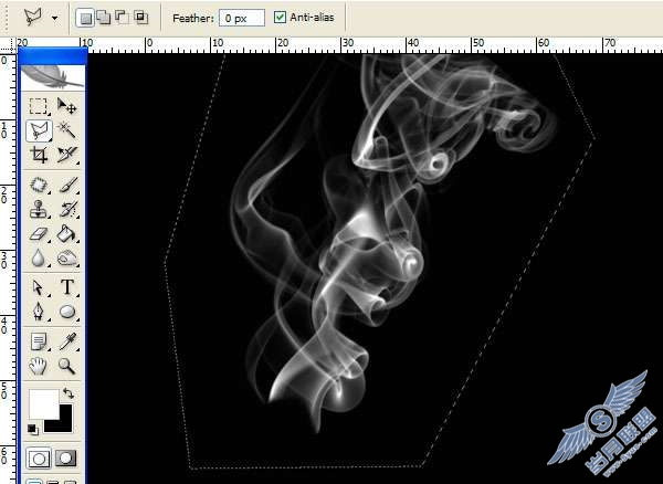 Photoshop合成教程:利用烟雾做出一个超现实的效果【图】_