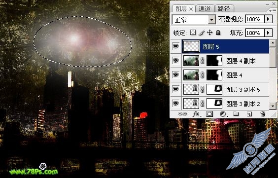 Photoshop教程:合成都市蒙太奇照片