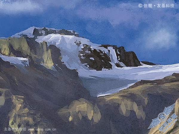 PhotoShop临摹教程:风景绘制