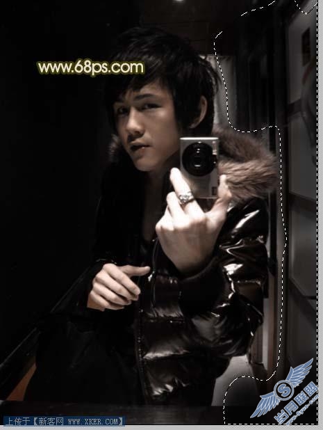 Photoshop调出帅哥的黝黑质感肤色