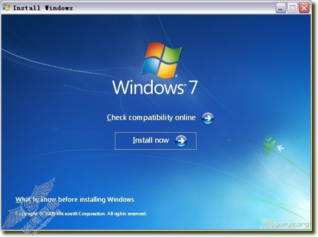 Windows 7 Ultimate Build 7100 RC英文版安装小记