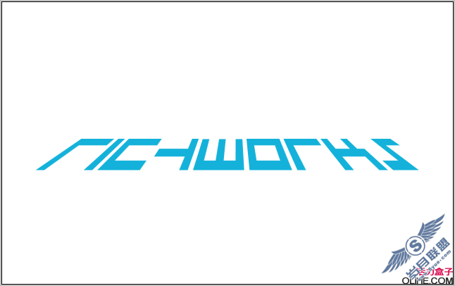 Photoshop文字特效:制作蓝色3D文字【图】_