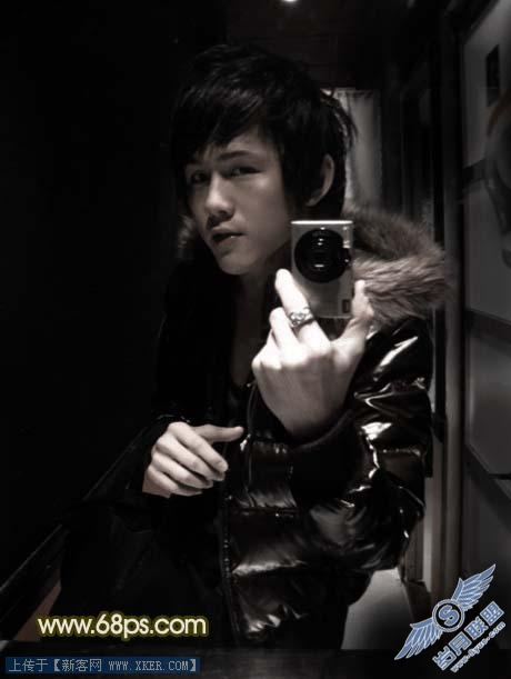 Photoshop调出帅哥的黝黑质感肤色