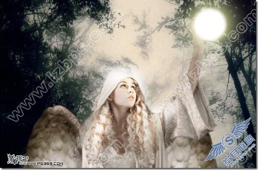 Photoshop制作神圣天使