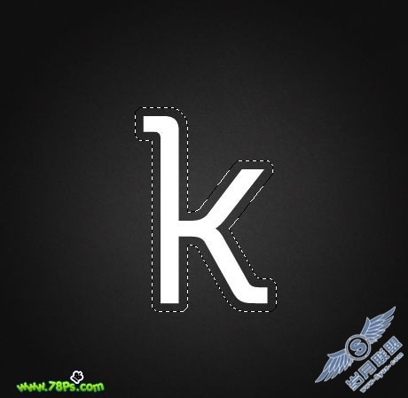 Photoshop制作漂亮的紫色发光字
