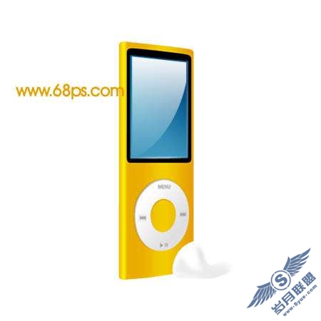 Photoshop制作ipod图标