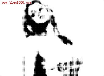 Photoshop制作金发美女海报效果