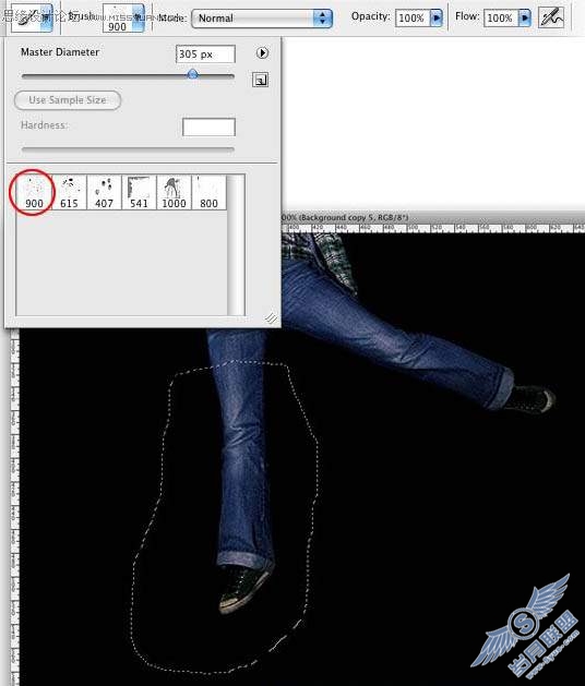 Photoshop制作绚丽的真人潮流插画
