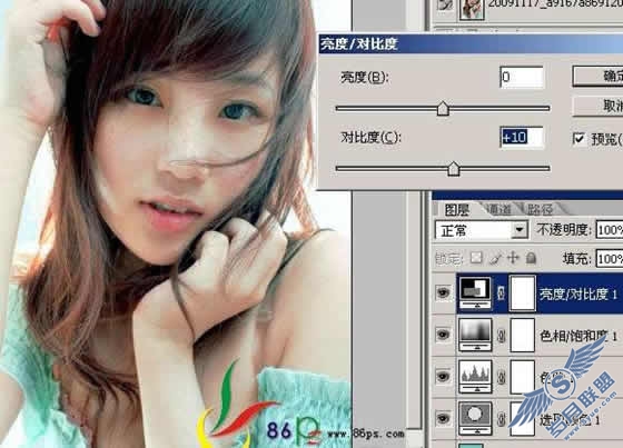 Photoshop照片处理:利用对比色修复偏色照片【图】_