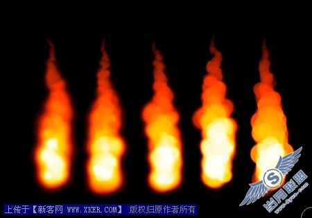 巧用Photoshop笔刷绘制真实的火焰特效