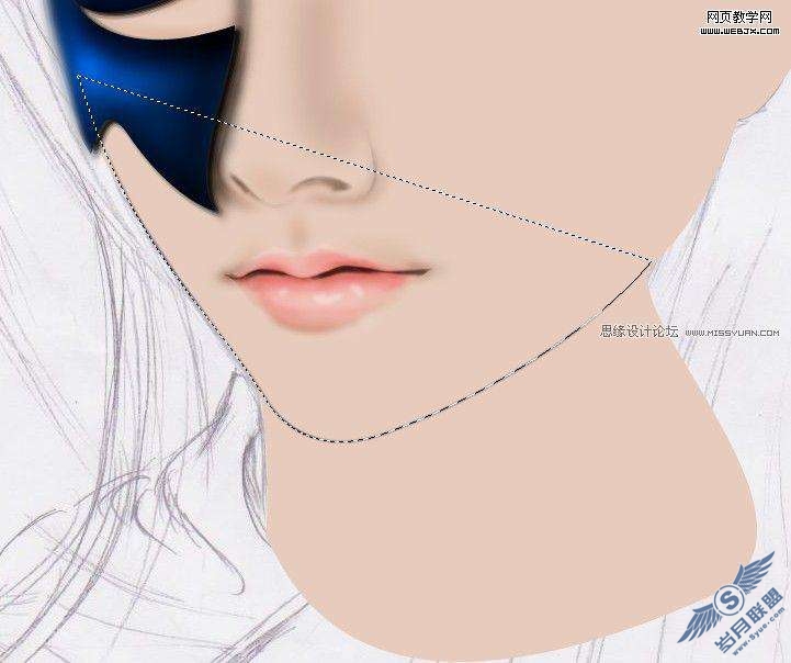Photoshop绘制冷酷的漫画CG人物【图】_