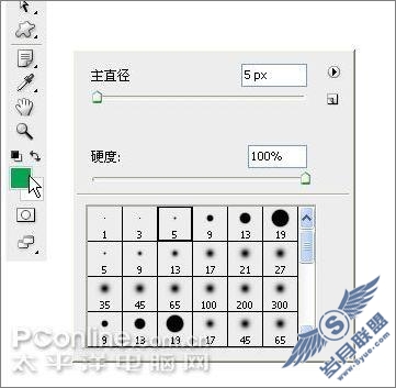 母亲节用AdobePhotoshop鼠绘一支康乃馨(6)