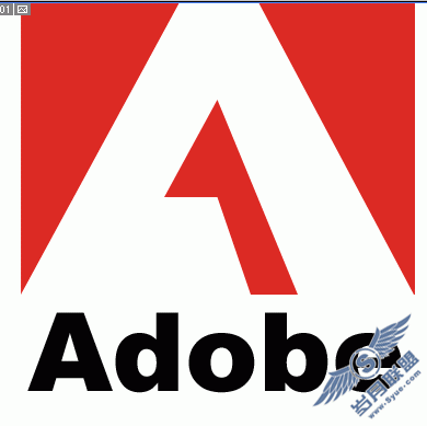 Photoshop绘画一个Adobe公司的logo