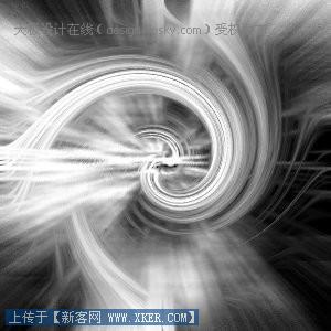 用Photoshop渲染类滤镜做特效:螺旋纹理(2)