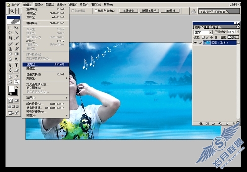 Photoshop创意设计:聆听心灵深处的音乐