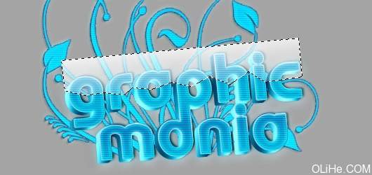 Photoshop教程:玻璃霓虹灯冷色文字效果