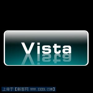 PhotoShop教你快速打造Vista风格按钮