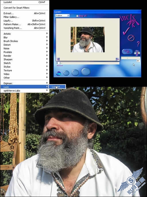 Photoshop教程:配合专业滤镜打造照片HDR效果