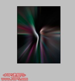 PS制作射线非主流闪图