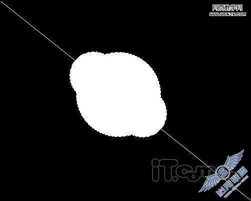 Photoshop绘制skype清新淡蓝色LOGO【图】_