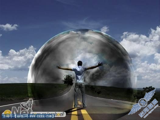 我是超人Photoshop打造冲击波效果(8)