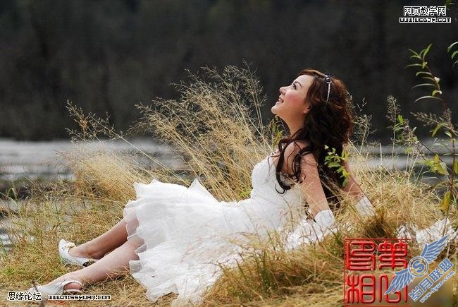 Photoshop调色教程:漂亮的月桂女神